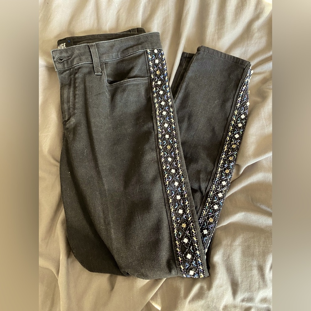 Paige Brand Rhinestone Jeans